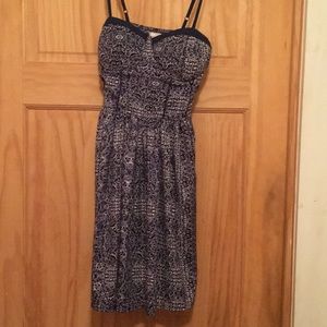 Navy Blue mini dress XS new